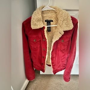 ASO Gilmore Girls Vintage Earl Jean Corduroy Sherpa Jacket